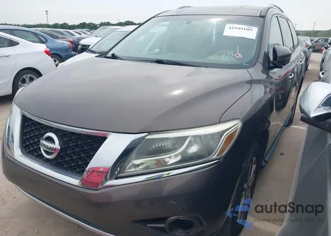2015 Nissan Pathfinder S from USA, damaged, VIN 5N1AR2MN9FC673089